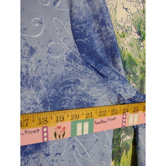 Boho Top Western Southwestern Festival Hippie Office Rodeo JM Collection Size 2X - Picture 6 of 7